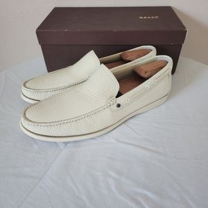 Bally Mens Leather Loafers
